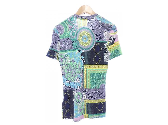 Versace T-Shirt Schwarz Pink Grün - Ansicht 2