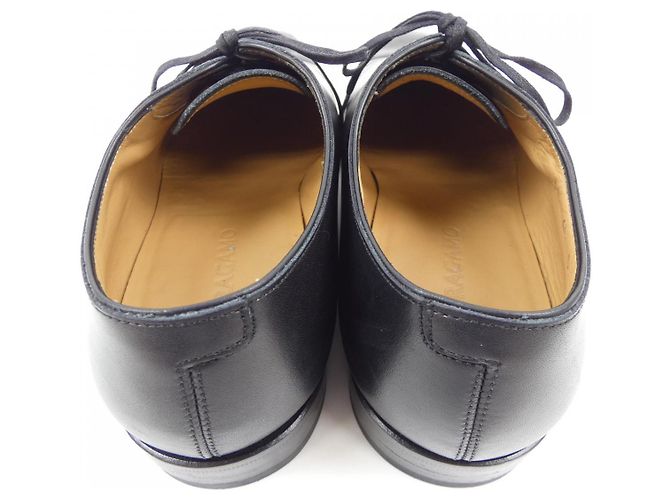 Salvatore Ferragamo Lederschuhe Schwarz - Ansicht 6