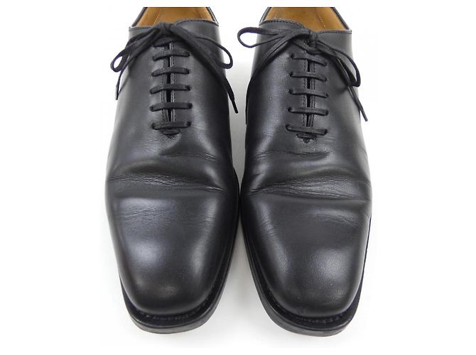 Salvatore Ferragamo Lederschuhe Schwarz - Ansicht 8