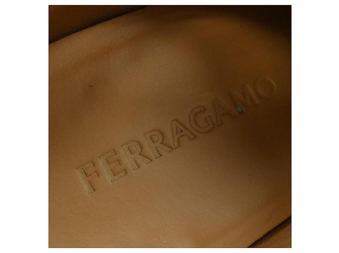 Salvatore Ferragamo Lederschuhe Schwarz - Ansicht 9