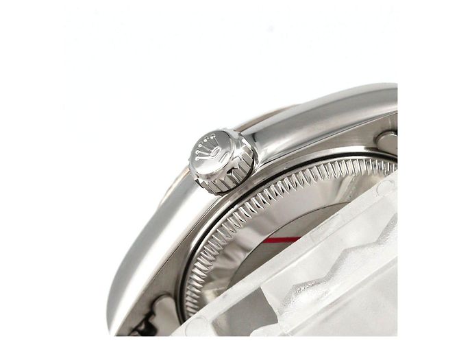 Rolex Datejust Stainless Steel White Gold Automatic Plata - vista 3