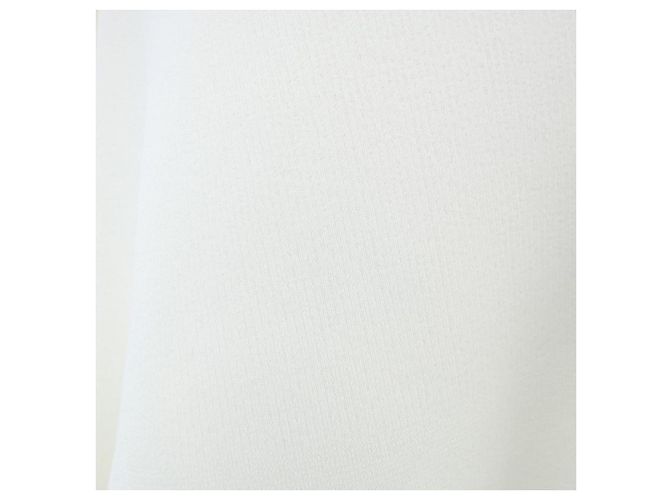 Top de tecido branco Céline XS - vista 7