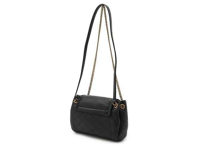 Yves Saint Laurent Saint Laurent Paris Mini borsa a tracolla Nolita in pelle di agnello Nero - vista 2