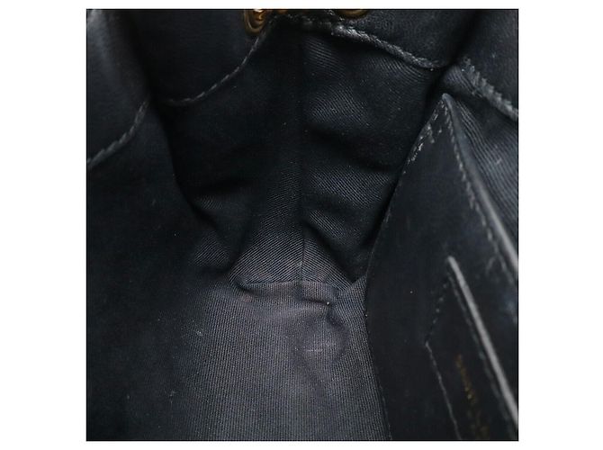 Yves Saint Laurent Saint Laurent Paris Mini borsa a tracolla Nolita in pelle di agnello Nero - vista 6