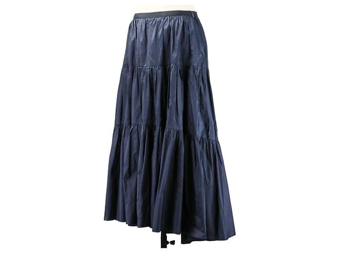 Autre Marque Falda FOXEY Skirt Paefait Long Skirt Azul Azul marino - vista 2