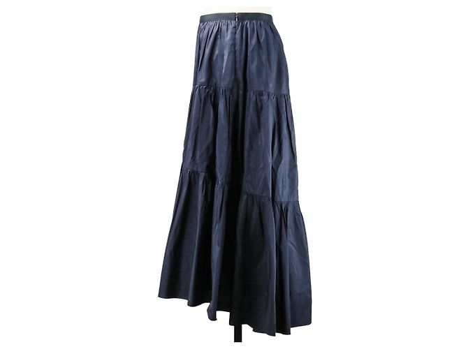 Autre Marque Falda FOXEY Skirt Paefait Long Skirt Azul Azul marino - vista 4