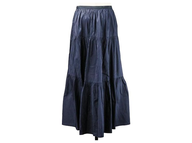Autre Marque Falda FOXEY Skirt Paefait Long Skirt Azul Azul marino - vista 5