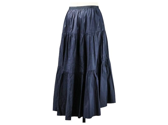 Autre Marque Falda FOXEY Skirt Paefait Long Skirt Azul Azul marino - vista 6