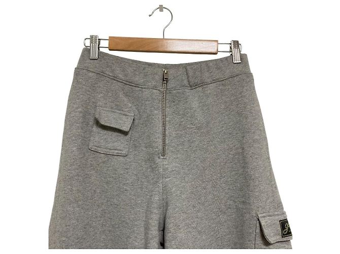 Autre Marque Ganni Heavy Terry Curved Pants Jogginghose Braun - Ansicht 3