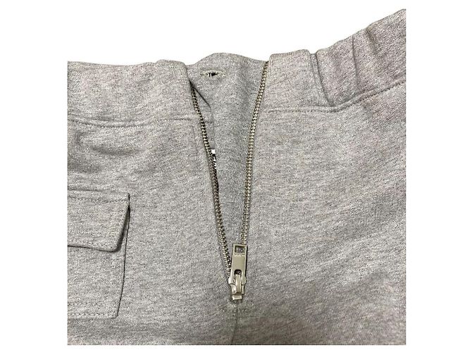 Autre Marque Ganni Heavy Terry Curved Pants Jogginghose Braun - Ansicht 4