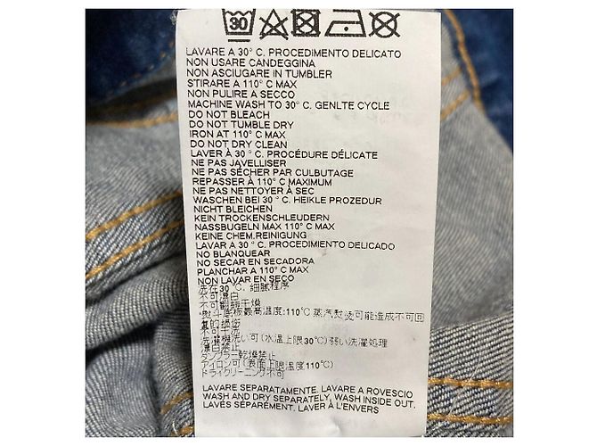 Autre Marque Dsquared2 Denimjacke Blau - Ansicht 7