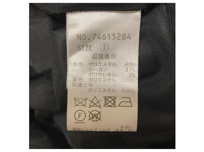 Autre Marque COCO DEAL Kleid mit hoher Taille Schwarz - Ansicht 5