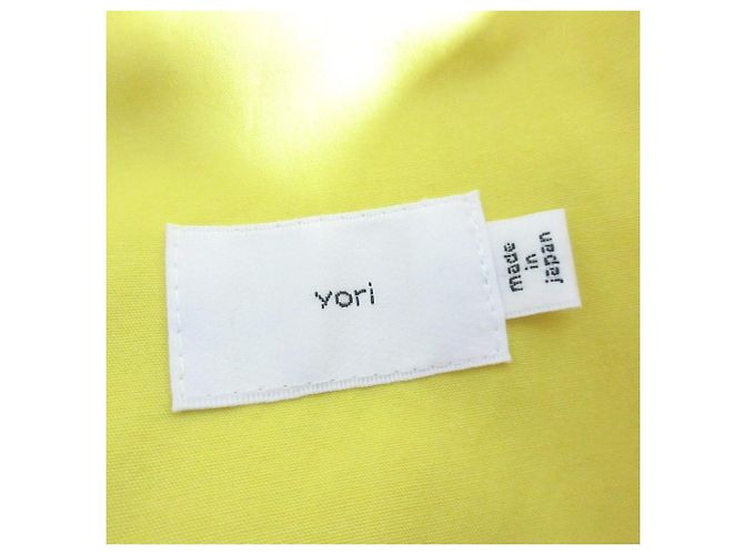 Autre Marque yori Saia longa com botões frontais Amarelo - vista 4