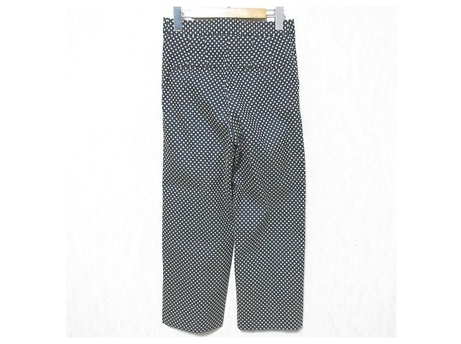 Autre Marque TOMORROWLAND collection Dice Stretch Straight Pants Blau Marineblau - Ansicht 2