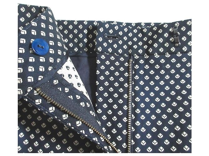 Autre Marque TOMORROWLAND collection Dice Stretch Straight Pants Blau Marineblau - Ansicht 4