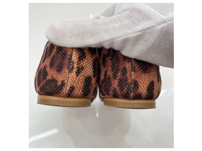 Autre Marque Chaussons de ballet Odette e Odile Leopard Marron - vue 9