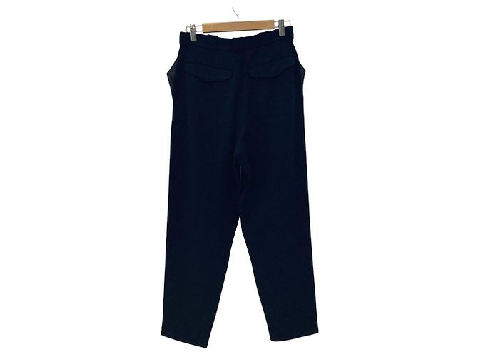 Autre Marque Yohji Yamamoto Tapered Pants Schwarz - Ansicht 2
