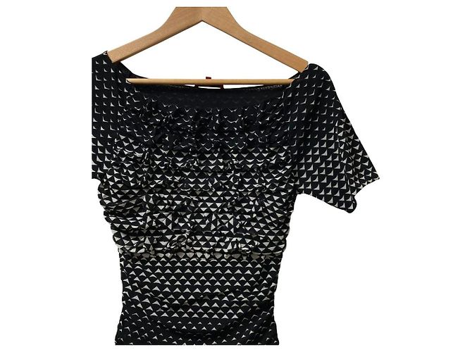 Autre Marque Vestido Power Net VIVIENNE TAM Negro - vista 2