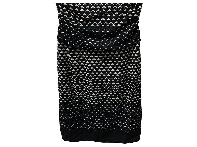 Autre Marque Vestido Power Net VIVIENNE TAM Negro - vista 3