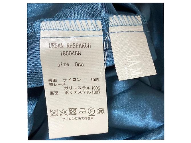 Autre Marque LA MAISON Urban Research Spitzenkleid Blau - Ansicht 4