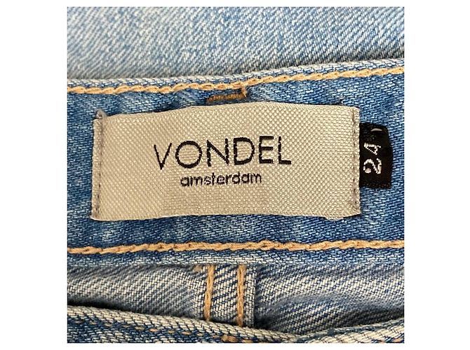 Autre Marque Pantalones de denim rectos VONDEL Azul - vista 4