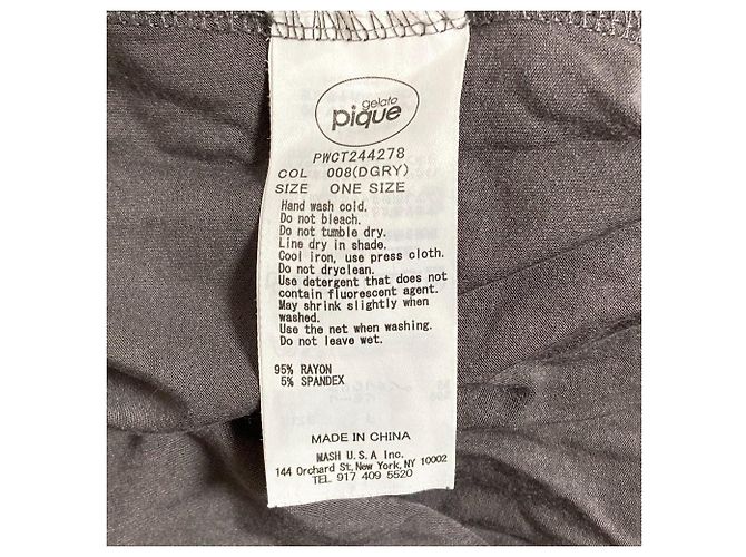 Autre Marque Gelato Pique French Rayon Logo Pullover Marrone Grigio antracite - vista 5