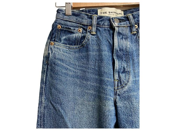Autre Marque Los Vaqueros The Shinzone MASTER STRAIGHT DENIM Azul - vista 3