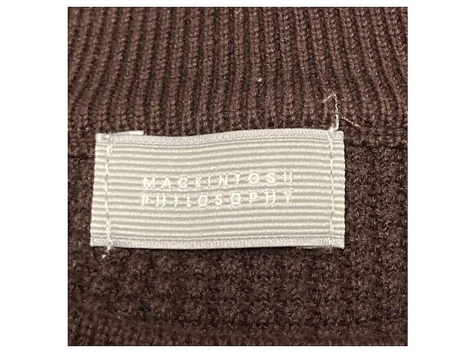 Autre Marque MACKINTOSH PHILOSOPHY Knitwear Castaño - vista 4