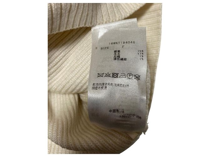 Autre Marque Jersey de punto Kei Shirahata Blanco - vista 10