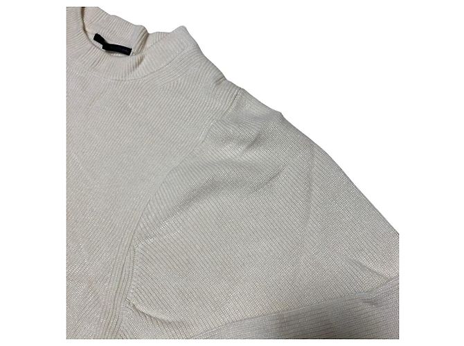 Autre Marque Jersey de punto Kei Shirahata Blanco - vista 3