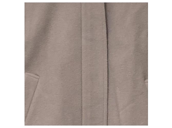Autre Marque United Arrows green label relaxing Abrigo largo con capucha de lana Castaño - vista 3