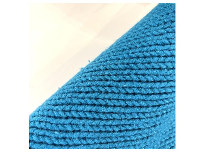 Autre Marque LE CIEL BLEU Low Gauge Strickpullover Blau - Ansicht 6