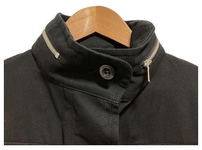 Chaqueta sacai Fabric Combo Jacket Knit Combo Military Jacket Negro - vista 5