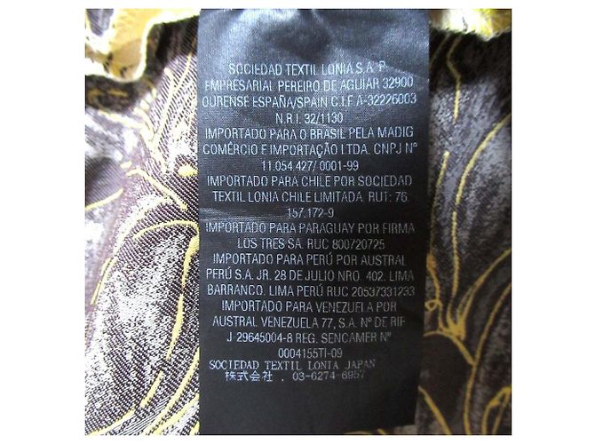 Autre Marque Abito in jacquard floreale Carolina Herrera Giallo - vista 6