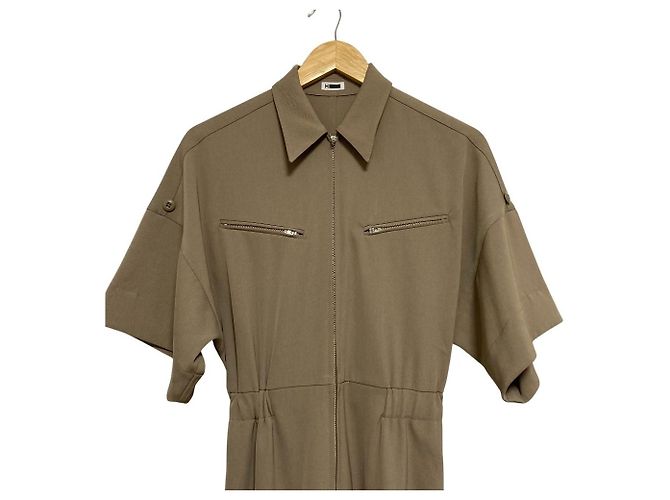 Autre Marque H BEAUTY&YOUTH TWILL All In One Marrom - vista 3