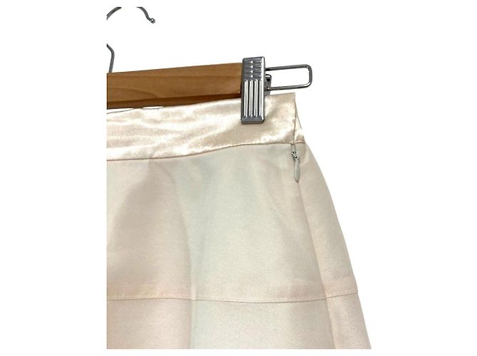 Autre Marque Gonna lunga circolare trasparente La boutique BonBon Bianco Bianco sporco - vista 3