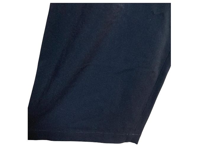 Autre Marque Laura Ashley Jersey-Geradgeschnittene Hose Blau Marineblau - Ansicht 4