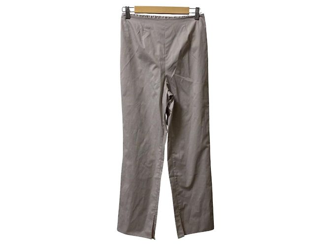 Autre Marque FRAMeWORK 2way Rockenhose aus Leinenmischung Beige - Ansicht 6