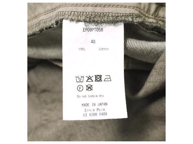 Autre Marque Pantaloni in cotone Ernie Palo COLOR DENIM Beige - vista 10
