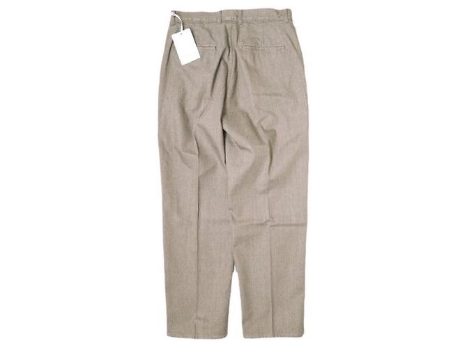 Autre Marque Pantaloni in cotone Ernie Palo COLOR DENIM Beige - vista 2