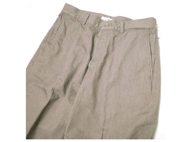 Autre Marque Pantaloni in cotone Ernie Palo COLOR DENIM Beige - vista 5