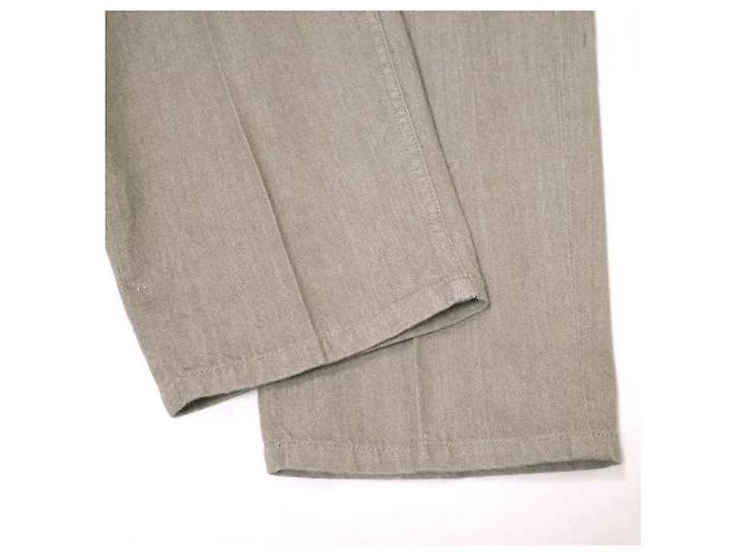Autre Marque Pantaloni in cotone Ernie Palo COLOR DENIM Beige - vista 8