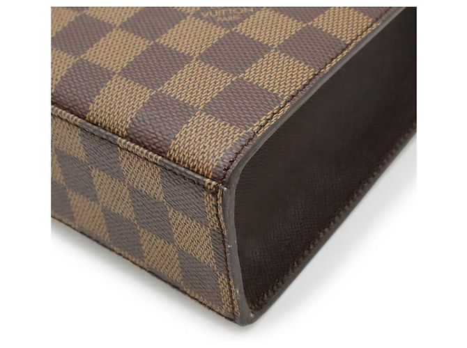 Bolso Louis Vuitton Marzelbe Damier Castaño - vista 3