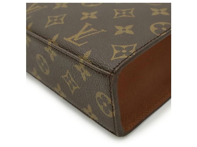 Bolso de mano Louis Vuitton Marceau Monogram Castaño - vista 3