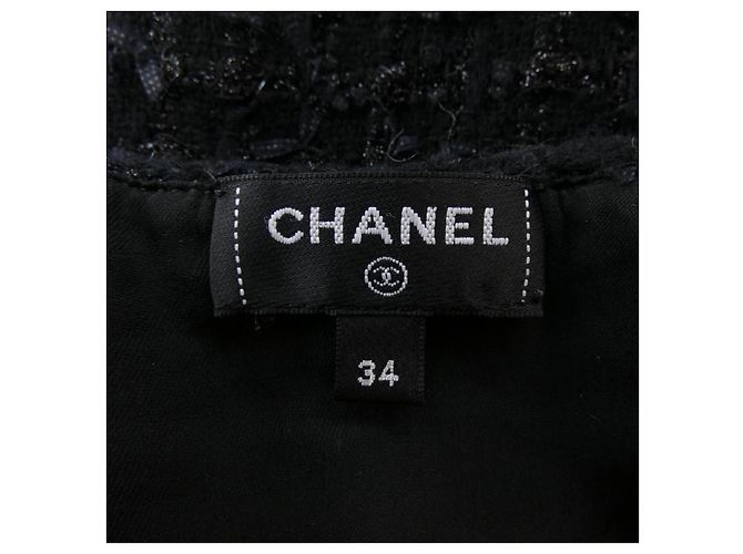 Vestido Chanel P75267V66430 Negro - vista 4