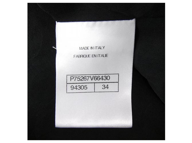 Vestido Chanel P75267V66430 Negro - vista 5
