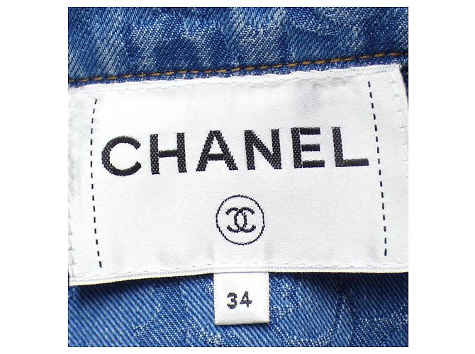 Chaleco Chanel LOOK34 Azul - vista 5