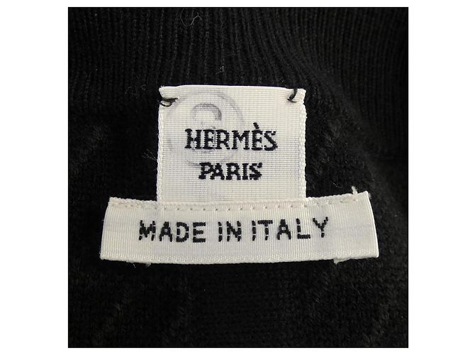 Hermès Hermes Wool Knit Negro - vista 4