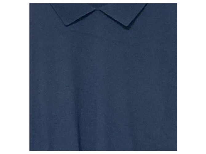 Autre Marque mizuiroind Tricô Oversized com Colarinho Azul - vista 2