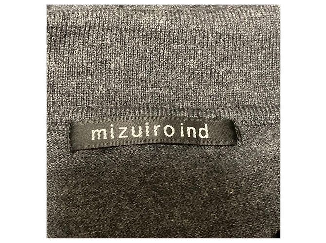 Autre Marque mizuiroind Tricô Oversized com Colarinho Marrom - vista 4
